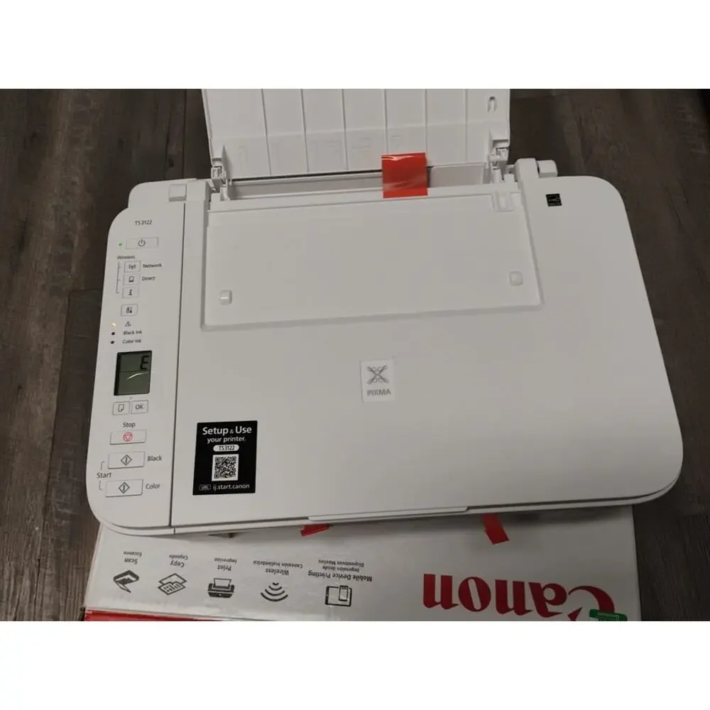 Canon Pixma TS3122 Wireless ALL-IN-ONE Inkjet Printer pre-owned in excellent